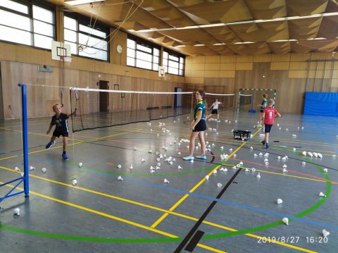 Badminton-Ferienspiele auf der Insel Reichenau