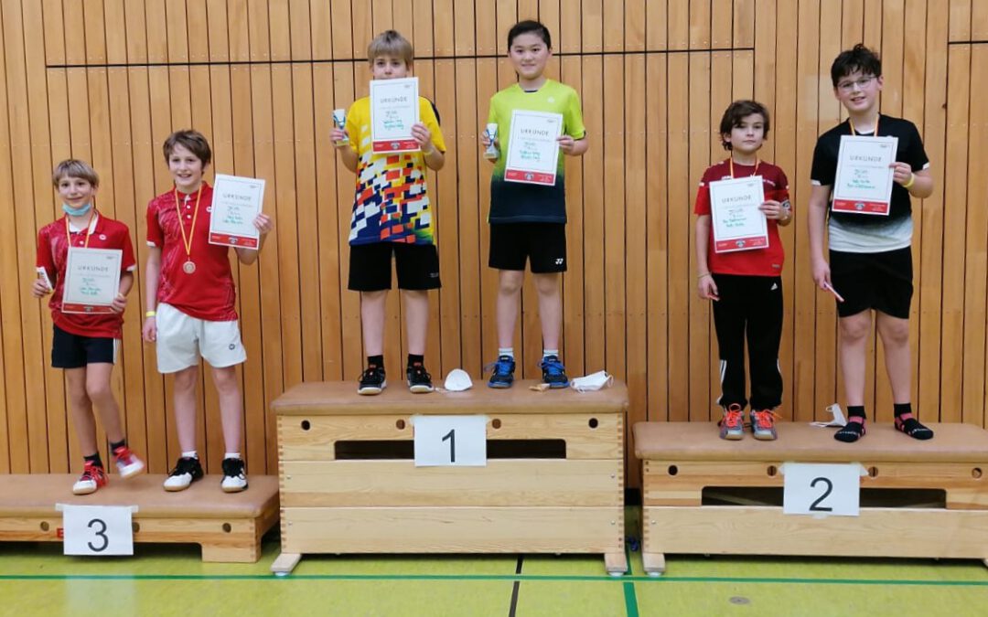 Siegerehrung im JD U13